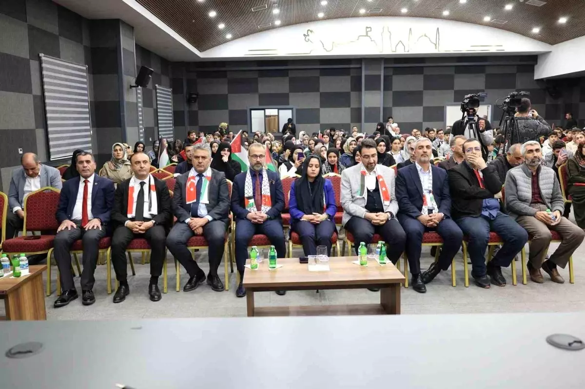 Elazığ’da Filistin Gecesi Düzenlendi