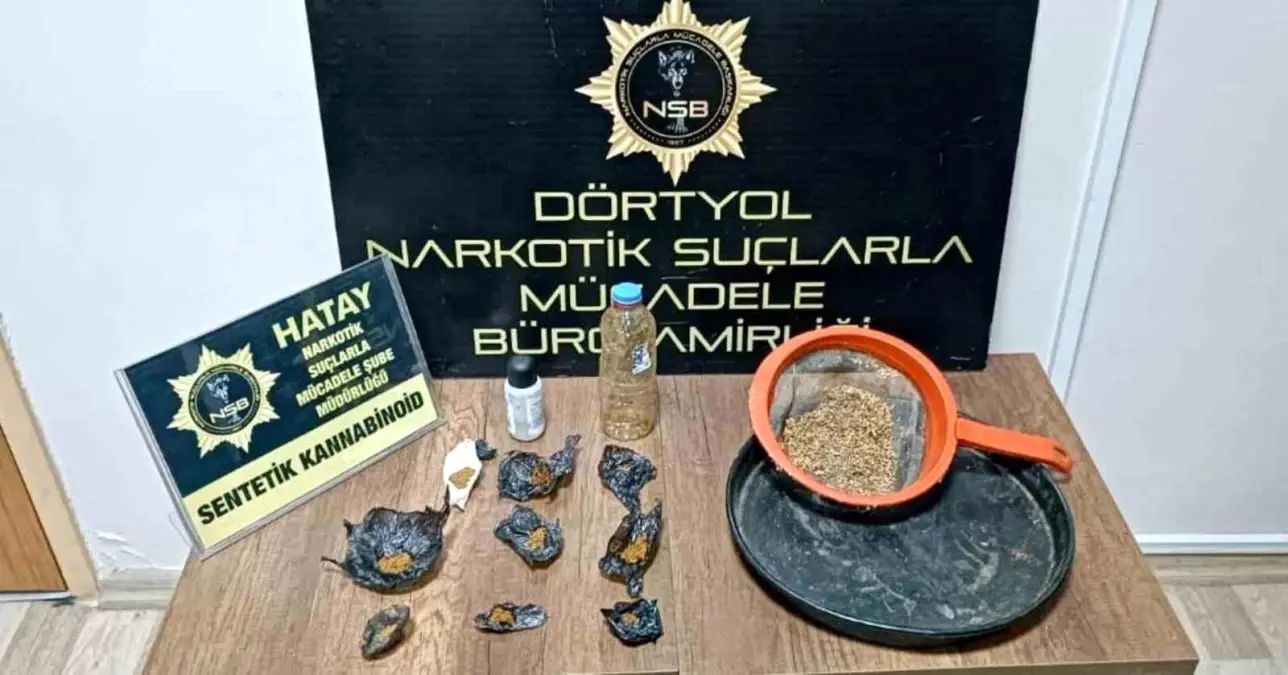 Hatay’da Uyuşturucu Ticareti Yapan Şahıs Yakalandı