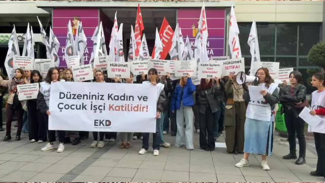 Emekçi Kadınlar Derneği’nden Kocaeli’ndeki iş cinayetine tepki: “Düzeniniz kadın ve çocuk işçi katilidir”