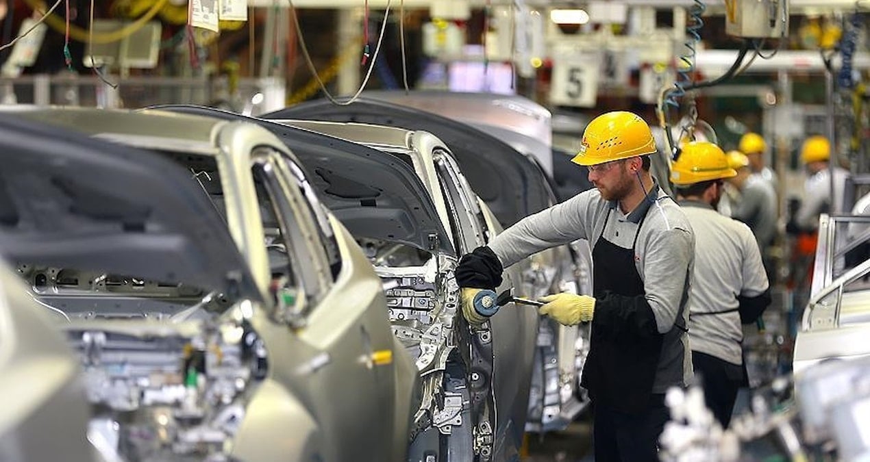 Otomotivde 10 ayda üretim 1 milyonu aştı, ihracat 33,5 milyar dolar oldu