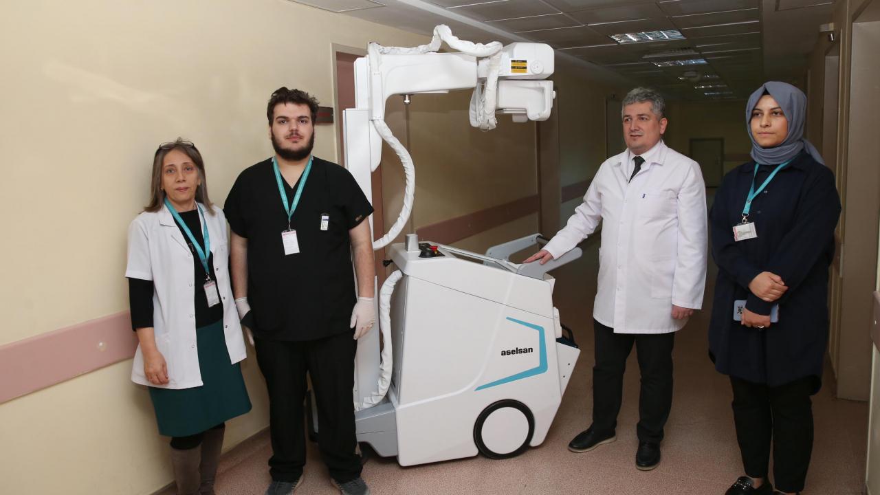 Aselsan imzalı mobil röntgen Rize’de hizmete girdi