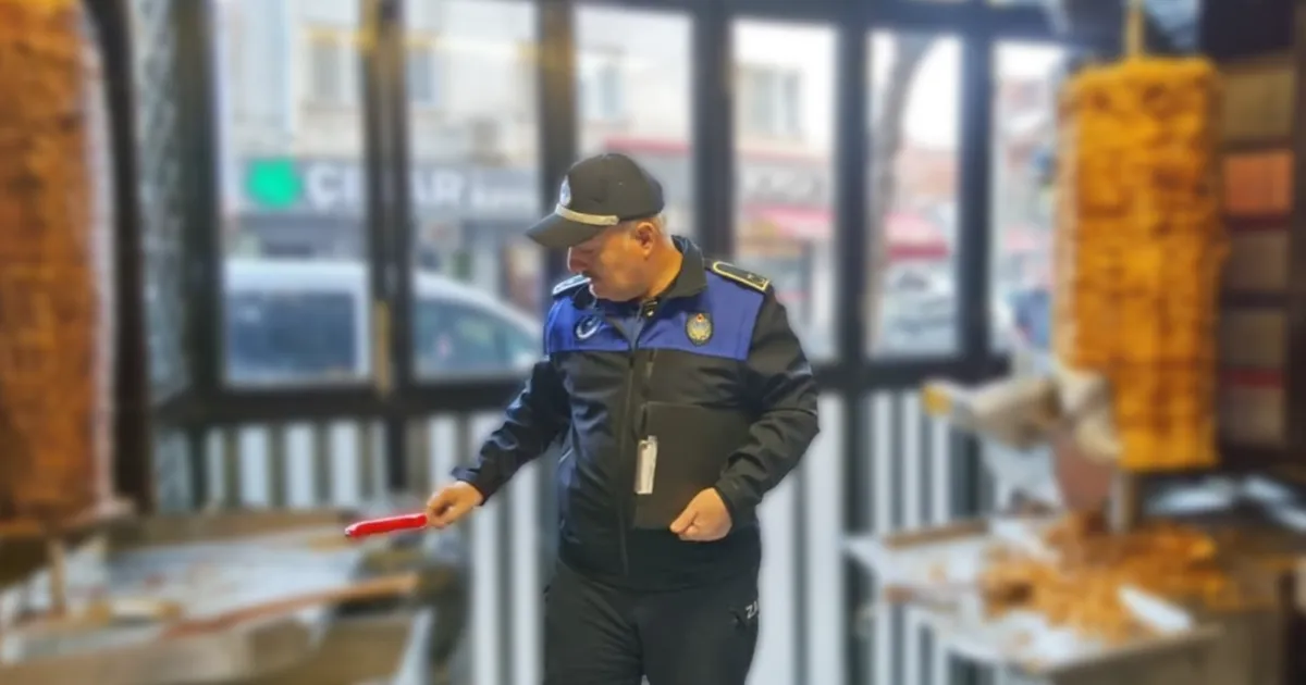 Bursa İnegöl’de dönercilere sıkı denetim