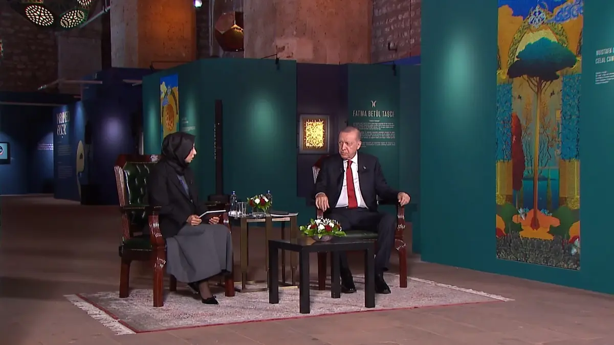 Cumhurbaşkanı Erdoğan: İstanbul, özellikle kutlu fetihten sonra hat ve tezhibin adeta başkenti haline gelmiştir